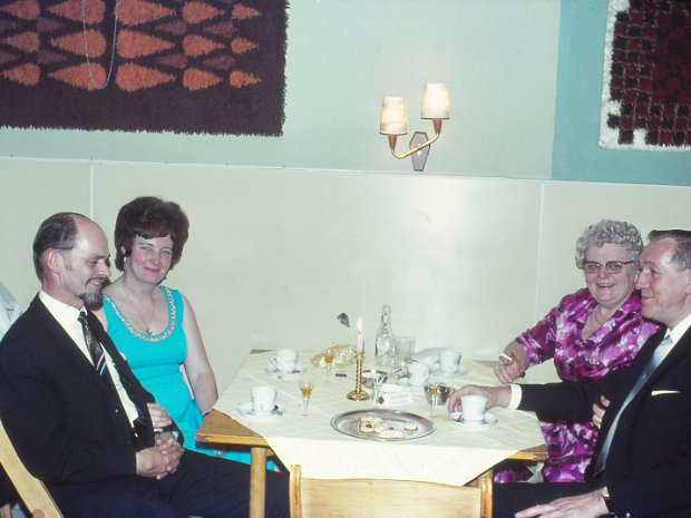 Mors og fars Sølvbryllup 3 marts 1971